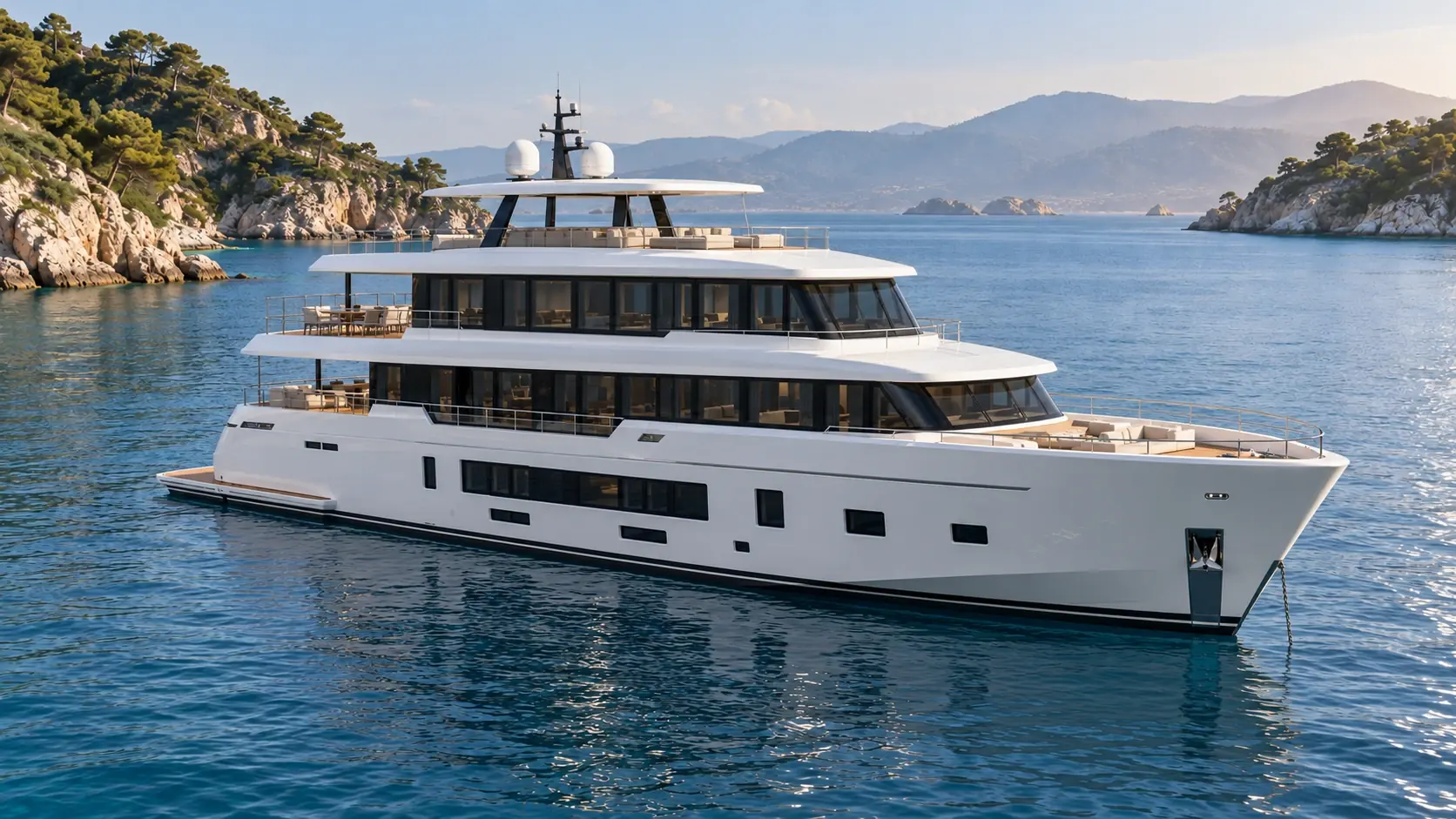 AIが生成したカスタムラインNavetta 33の概念図