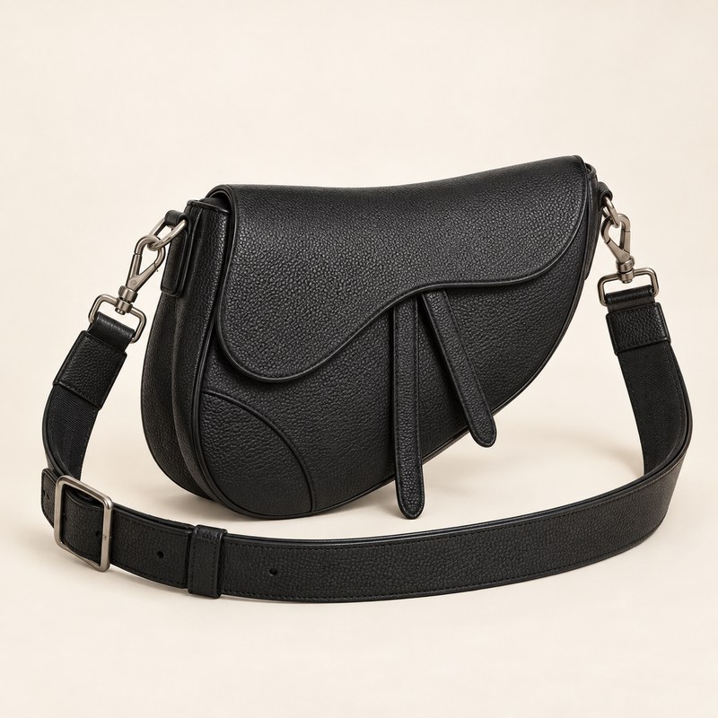 Dior — Saddle Bag with Strap — Ilustración generada por IA