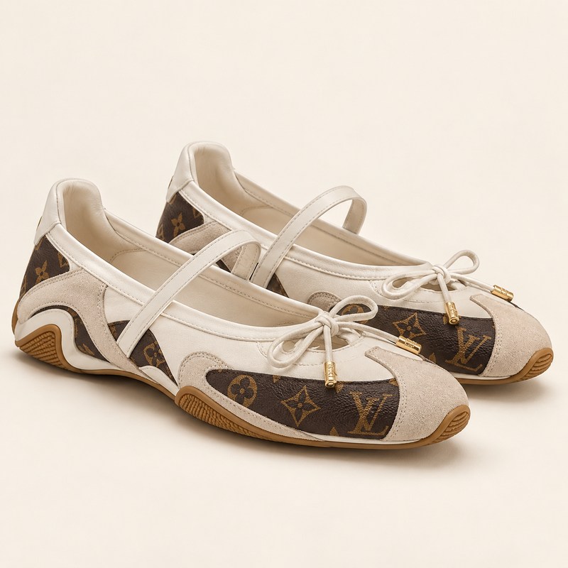 LV Sneakerina — Иллюстрация, созданная ИИ