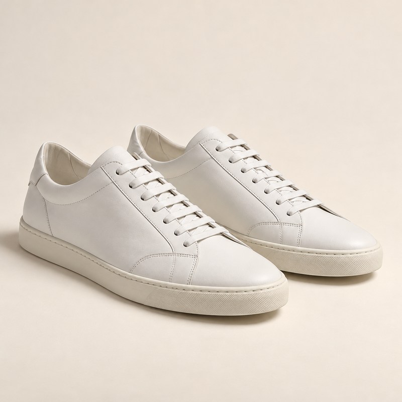 SL/61 sneakers in smooth leather — Иллюстрация, созданная ИИ