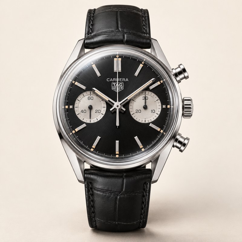 TAG Heuer — Carrera Chronograph — AI 生成イラスト