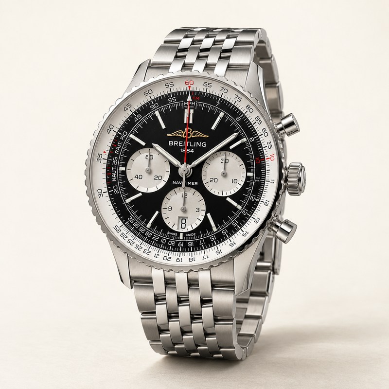 Breitling — Navitimer B01 Chronograph 43 — AI 生成イラスト